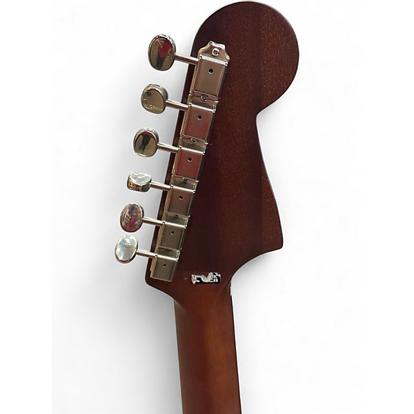 Used Fender Newporter Player LEFT HANDED Natural Acoustic Guitar