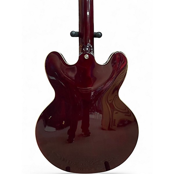 Used Epiphone NOEL GALLAGHER RIVIERA DARK WINE RED Hollow Body Electric Guitar