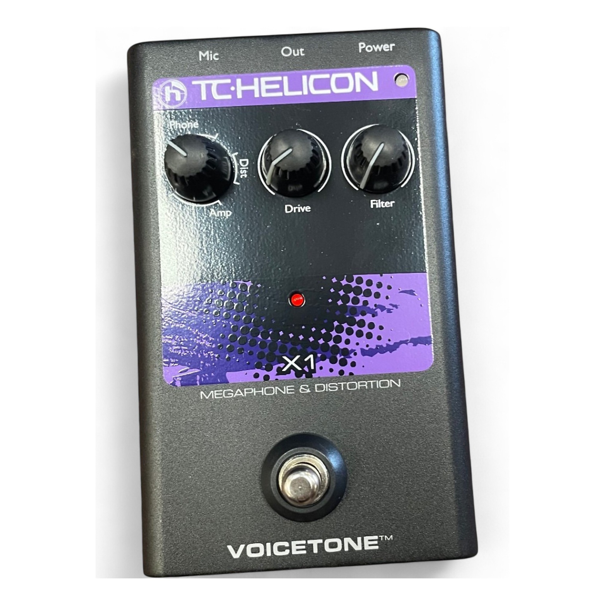 Used TC Helicon VoiceTone Single X1 Vocal Processor | Guitar Center