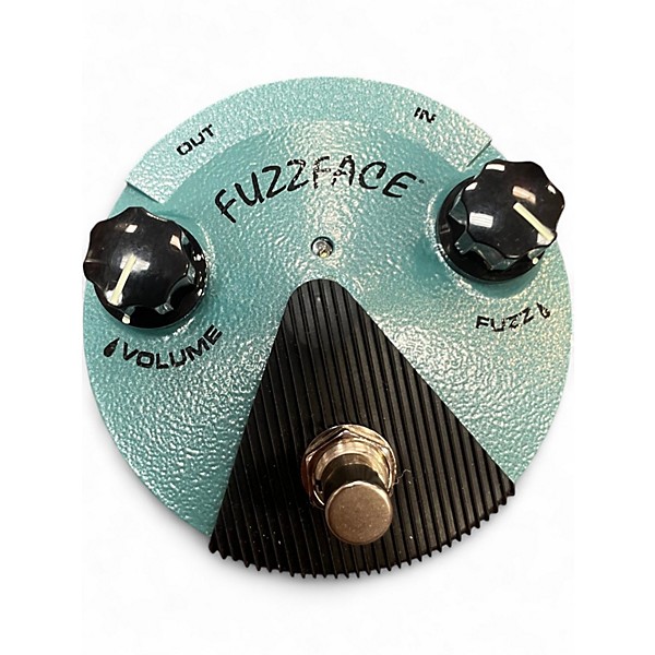 Used Dunlop Jimi Hendrix Fuzz Face Mini Turquoise Effect Pedal