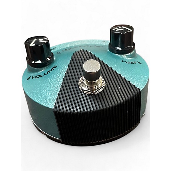 Used Dunlop Jimi Hendrix Fuzz Face Mini Turquoise Effect Pedal