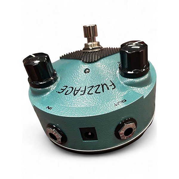 Used Dunlop Jimi Hendrix Fuzz Face Mini Turquoise Effect Pedal