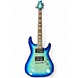 Used Schecter Guitar Research Omen Extreme 6 Ocean Blue Burst Solid Body Electric Guitar thumbnail