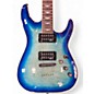 Used Schecter Guitar Research Omen Extreme 6 Ocean Blue Burst Solid Body Electric Guitar