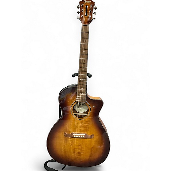 Used Fender FA345CE TEA BURST Acoustic Electric Guitar