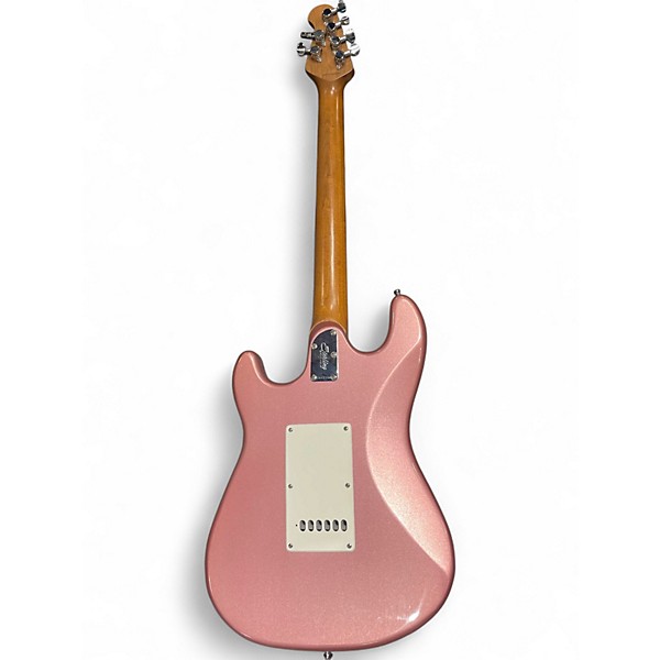 Used Sterling by Music Man Cutlass Rose Gold Solid Body Electric Guitar