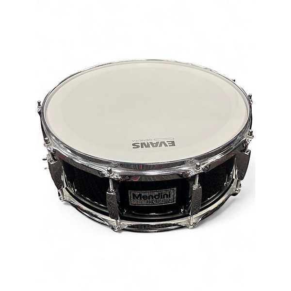 Used Mendini By Cecilio 14in snare pack Black Drum