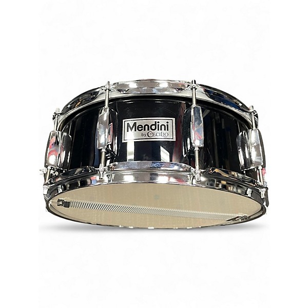 Used Mendini By Cecilio 14in snare pack Black Drum