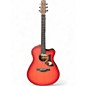 Used Ibanez AAM50CE Pink Acoustic Electric Guitar thumbnail