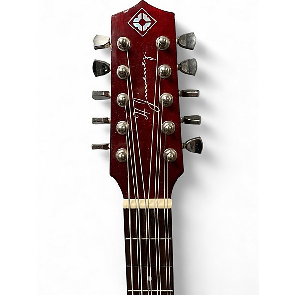 Used H. Jimenez LBQ4E Candy Apple Red Latin Stringed Instrument