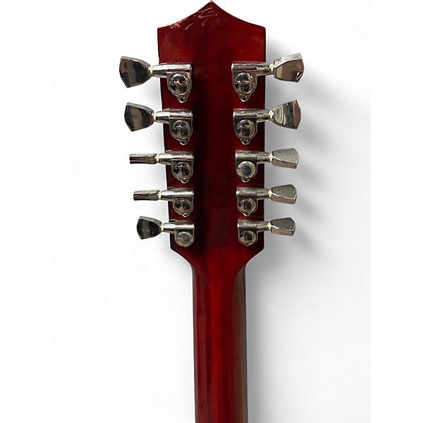Used H. Jimenez LBQ4E Candy Apple Red Latin Stringed Instrument
