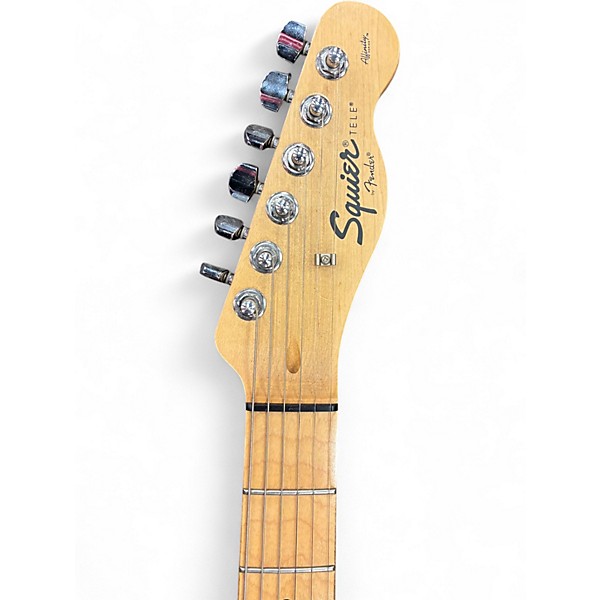 Used 2010 Squier Affinity Telecaster Butterscotch Blonde Solid Body Electric Guitar