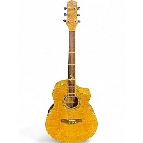 Used Ibanez EW20ASE Natural Acoustic Electric Guitar