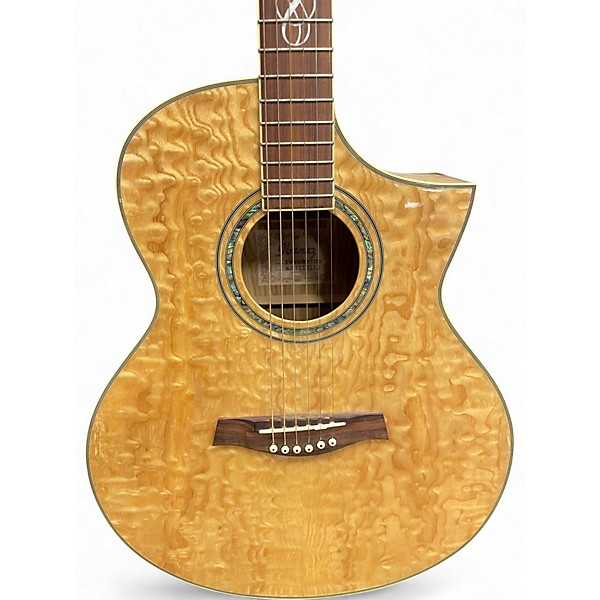 Used Ibanez EW20ASE Natural Acoustic Electric Guitar