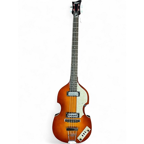 Used Hofner HI-500/1-SB Violin 3 Color Sunburst Electric Bass Guitar
