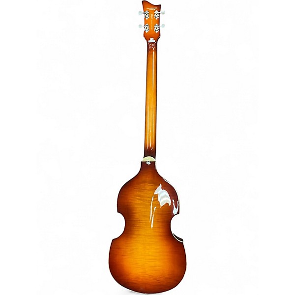 Used Hofner HI-500/1-SB Violin 3 Color Sunburst Electric Bass Guitar