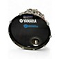 Used Yamaha 5 Piece Oak Custom black musashi lacquer Drum Kit