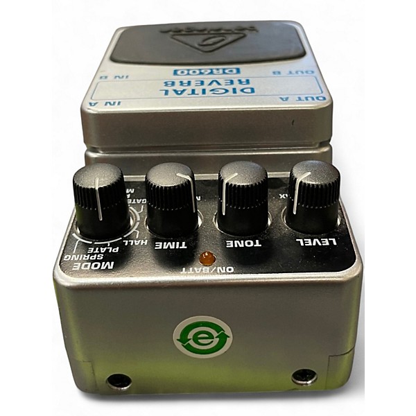 Used Behringer DR600 Digital Stereo Reverb Effect Pedal