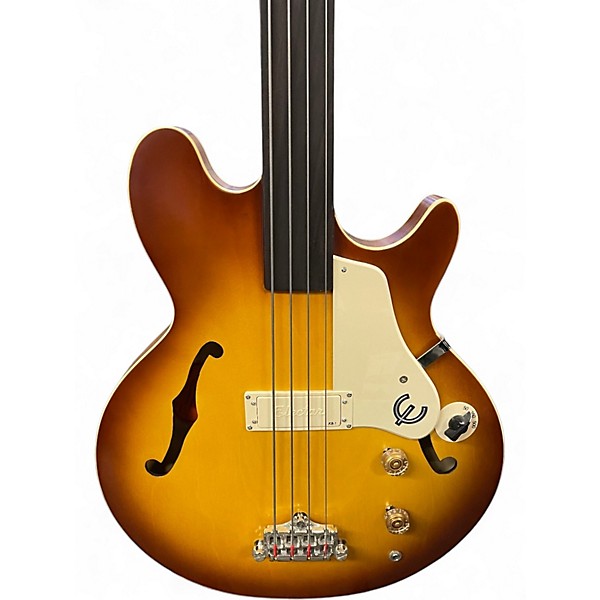 Used Epiphone Jack Casady Signature AGED ROYAL TAN Electric Bass Guitar