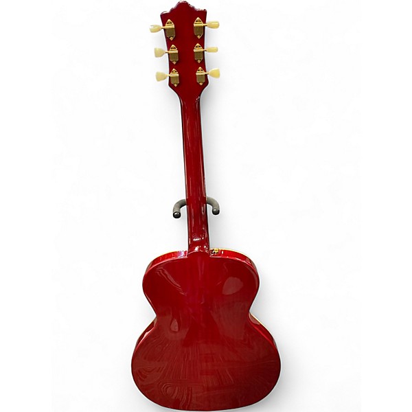Used Guild T-50 Cherry Hollow Body Electric Guitar