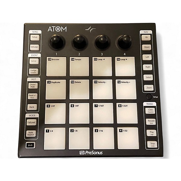 Used PreSonus ATOM MIDI Controller