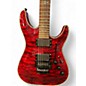 Used Schecter Guitar Research C1 Hellraiser Black Cherry Solid Body Electric Guitar