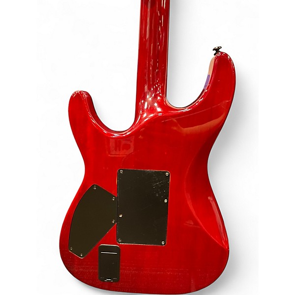 Used Schecter Guitar Research C1 Hellraiser Black Cherry Solid Body Electric Guitar
