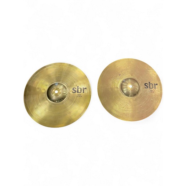 Used Sbr 13in HI-HATS PAIR Cymbal