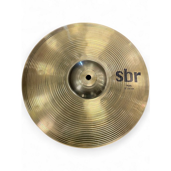 Used Sbr 13in HI-HATS PAIR Cymbal