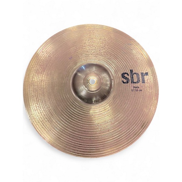 Used Sbr 13in HI-HATS PAIR Cymbal