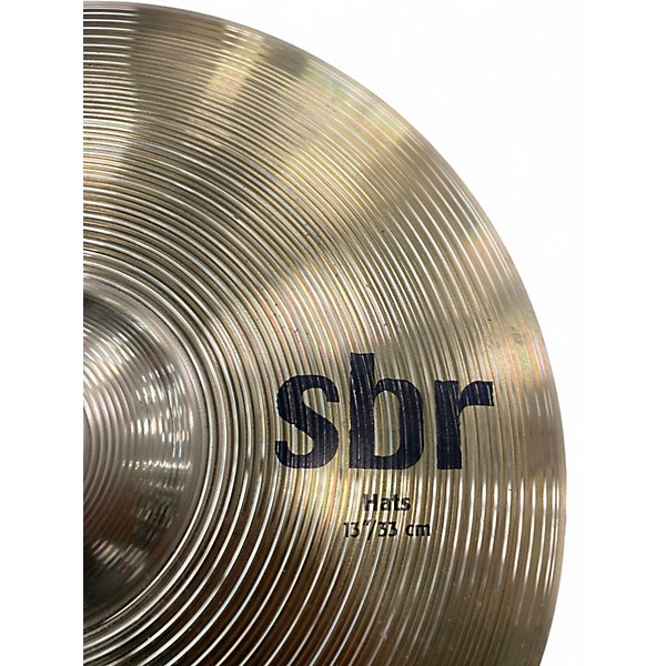 Used Sbr 13in HI-HATS PAIR Cymbal