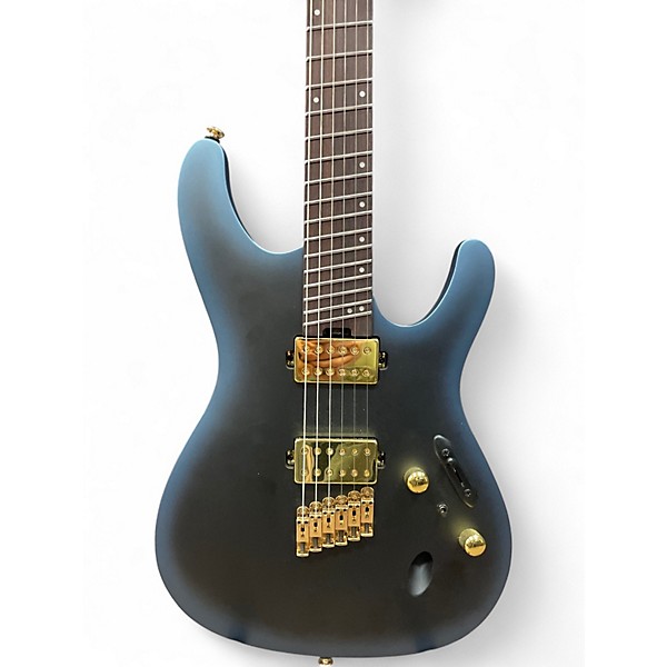 Used Ibanez SML721 Blue Solid Body Electric Guitar
