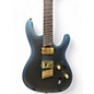 Used Ibanez SML721 Blue Solid Body Electric Guitar