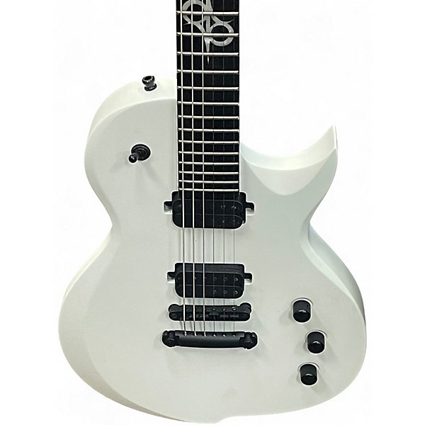 Used Solar Guitars GC2.6W Arctic White Solid Body Electric Guitar