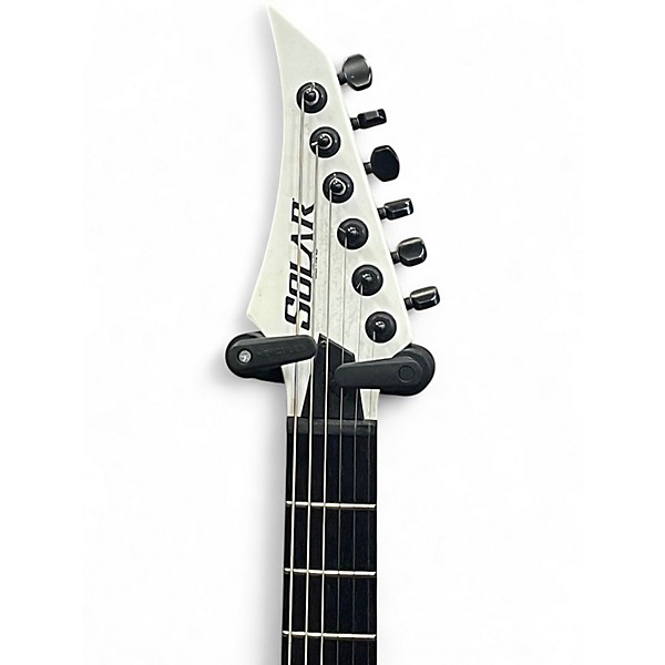Used Solar Guitars GC2.6W Arctic White Solid Body Electric Guitar