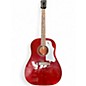 Used Gibson 1960s J45 Maroon Acoustic Guitar thumbnail