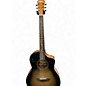 Used Washburn Bts9vcech-d-u Black and faced grey Acoustic Electric Guitar thumbnail