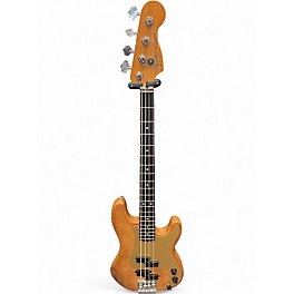 Used Fender Standard Precision Bass Natural Electric Bass Guitar