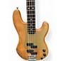 Used Fender Standard Precision Bass Natural Electric Bass Guitar