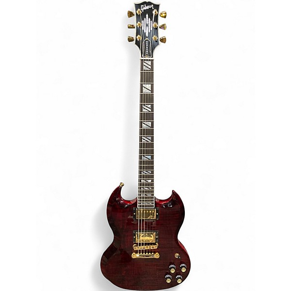Used Gibson SG Supreme Wine Red Solid Body Electric Guitar