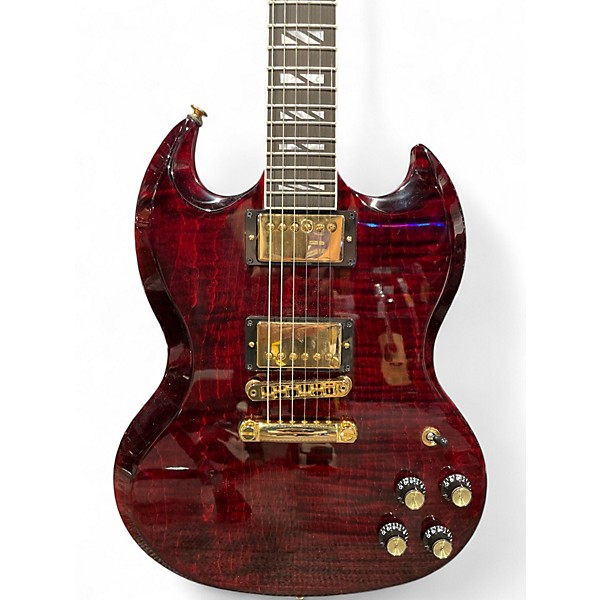 Used Gibson SG Supreme Wine Red Solid Body Electric Guitar