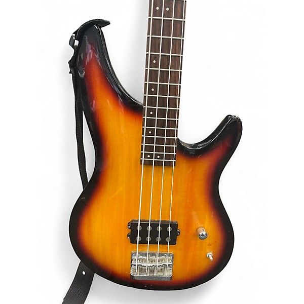 Used Laguna LB224 2 Tone Sunburst Electric Bass Guitar