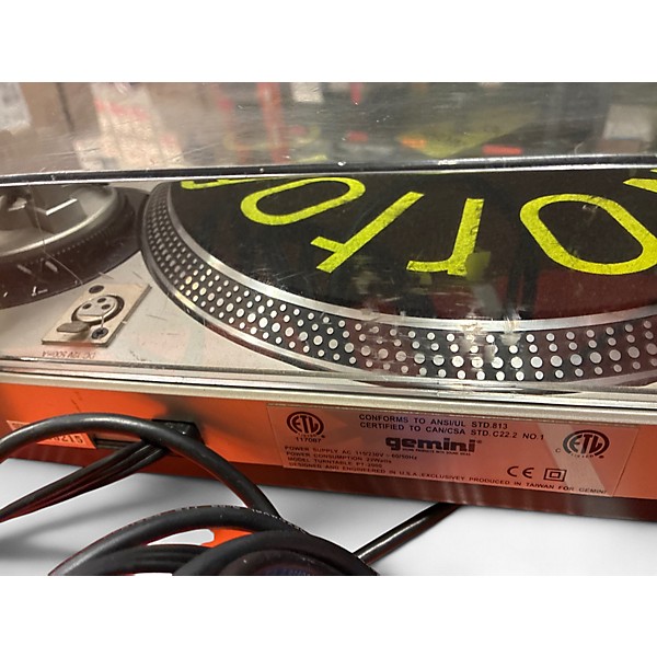 Used Gemini PT2000 Turntable