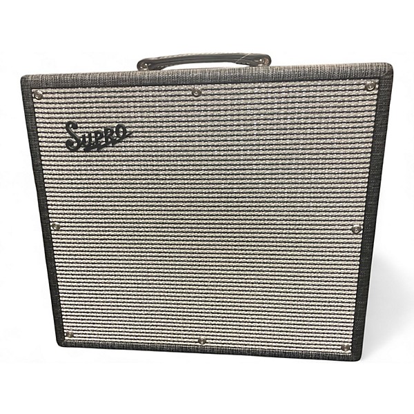 Used Supro 1696RT Black Magick Reverb Tube Guitar Combo Amp