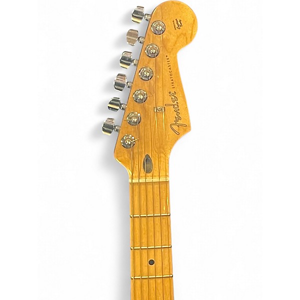 Used Fender Player Stratocaster Black Solid Body Electric Guitar