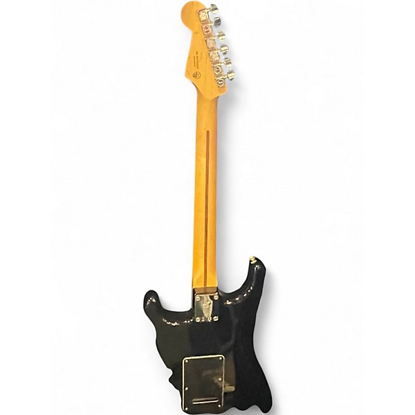 Used Fender Player Stratocaster Black Solid Body Electric Guitar
