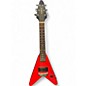 Used Epiphone Mini Flying V Red Solid Body Electric Guitar thumbnail