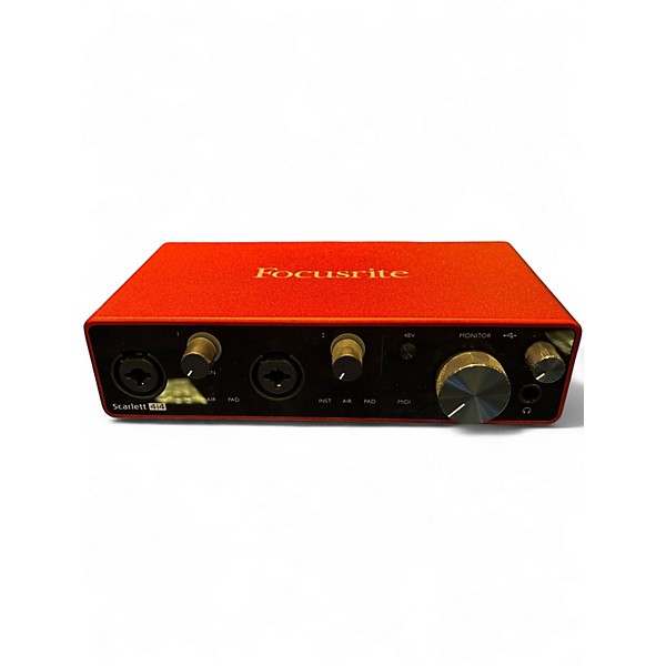 Used Focusrite Scarlett 4i4 Audio Interface