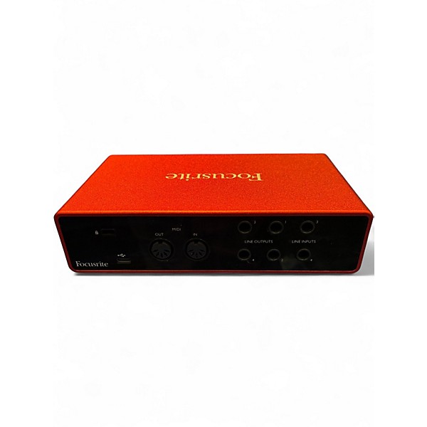 Used Focusrite Scarlett 4i4 Audio Interface