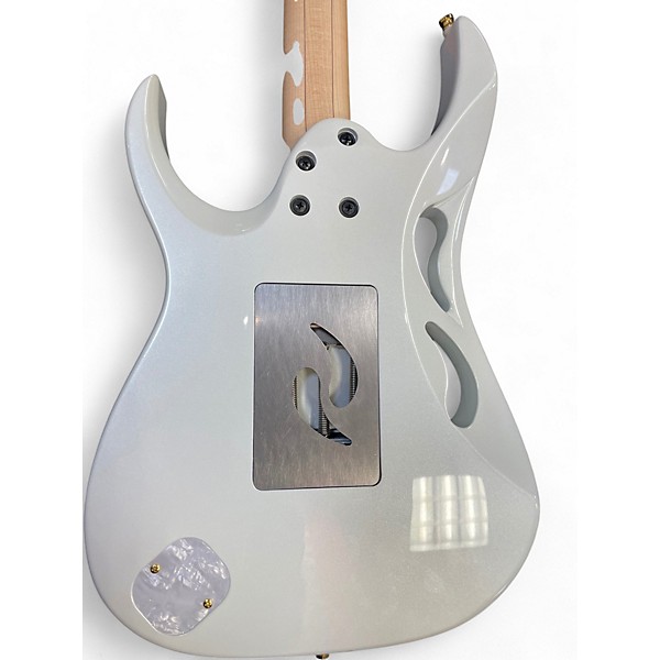Used Ibanez PIA3761 Pearl White Solid Body Electric Guitar
